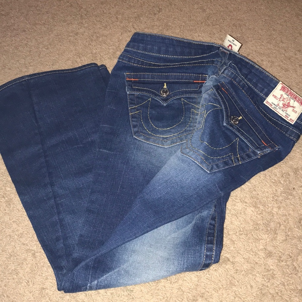 True Religion bellbottom jeans size 30